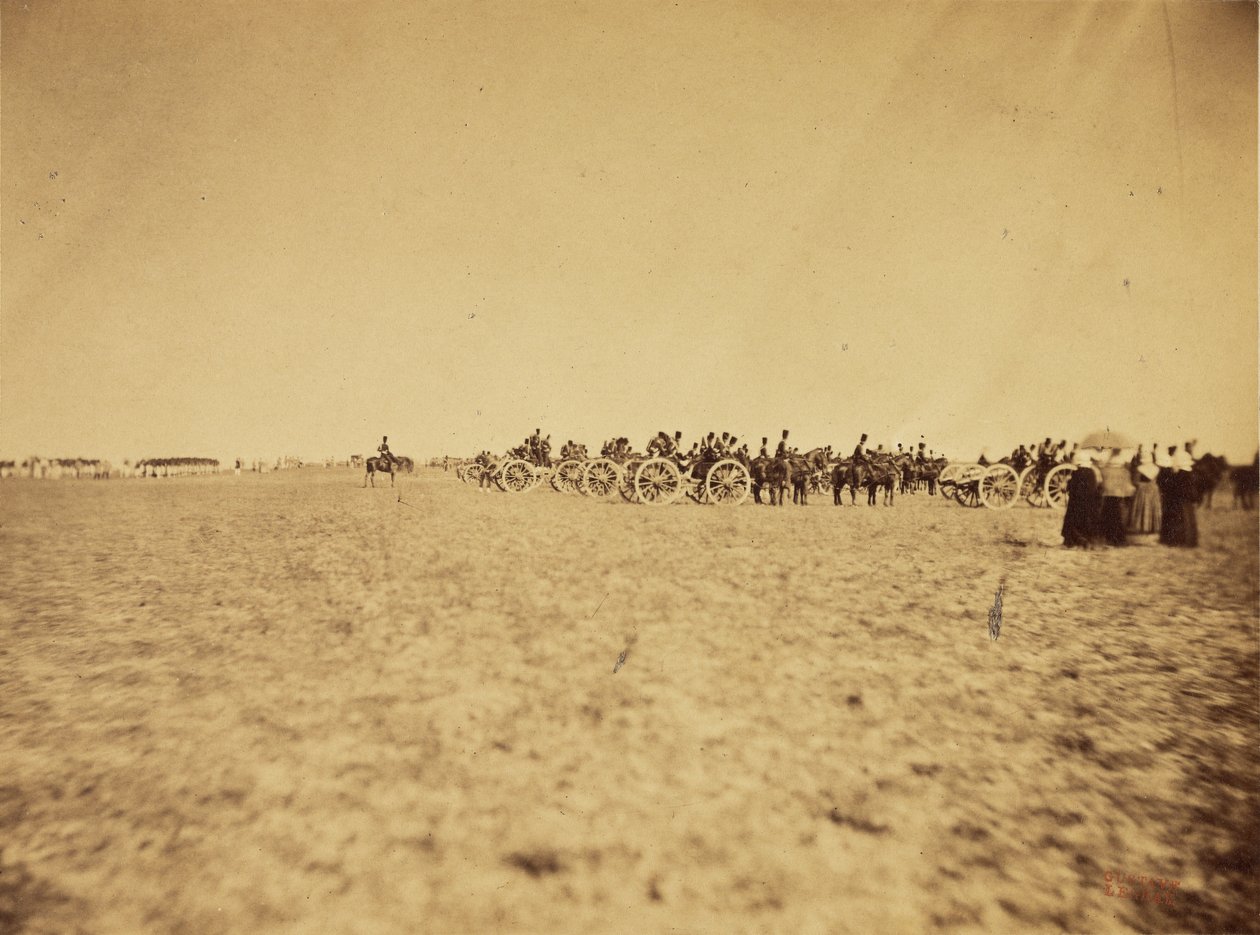 Kamp Châlons door Gustave Le Gray
