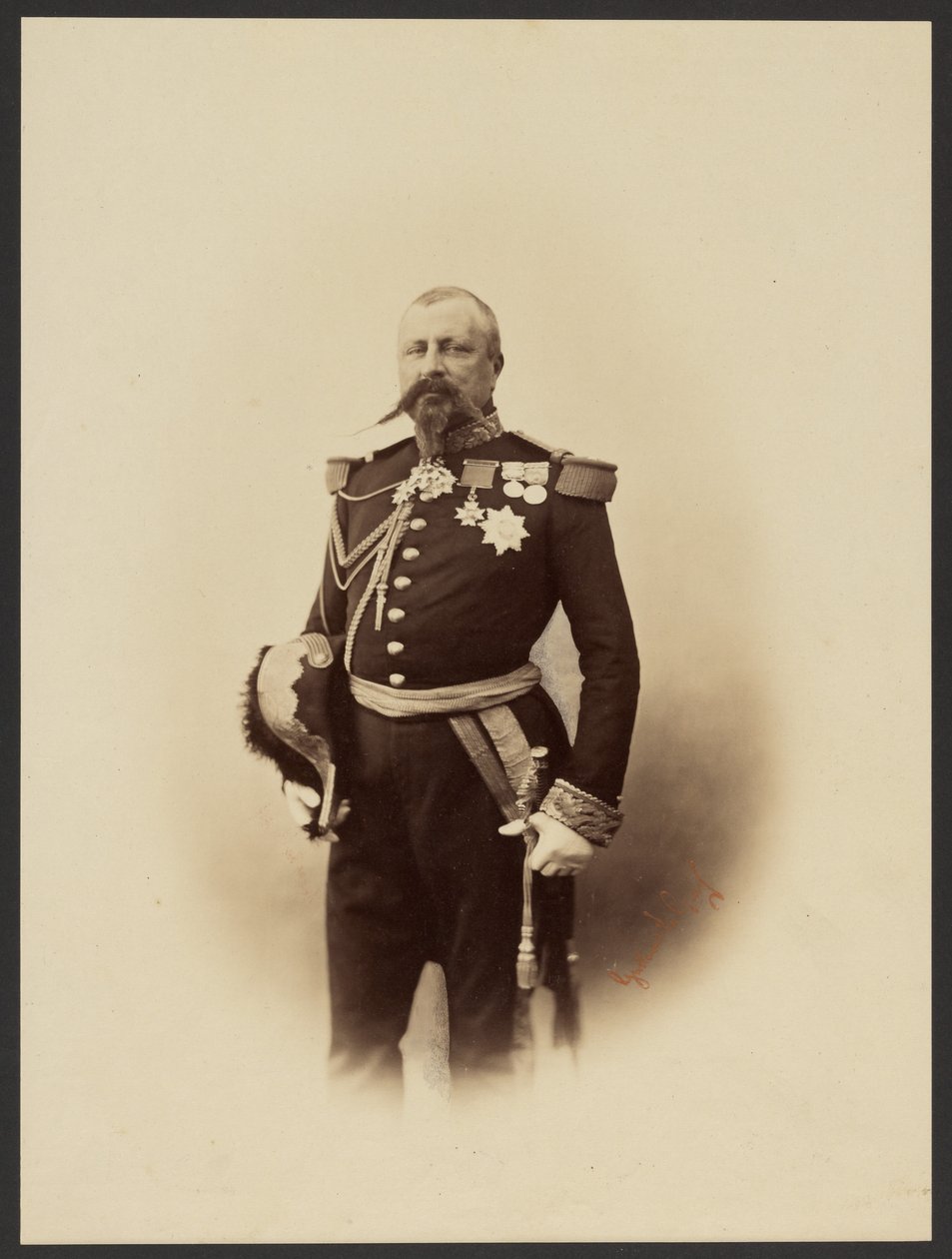 Generaal Le Boeuf door Gustave Le Gray