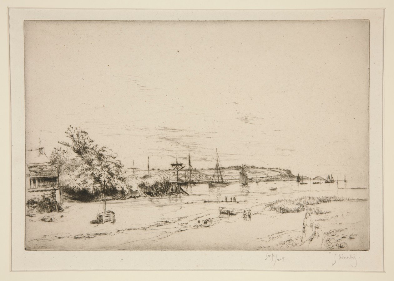 La Pointe de Guilben, Paimpol door Gustave Leheutre