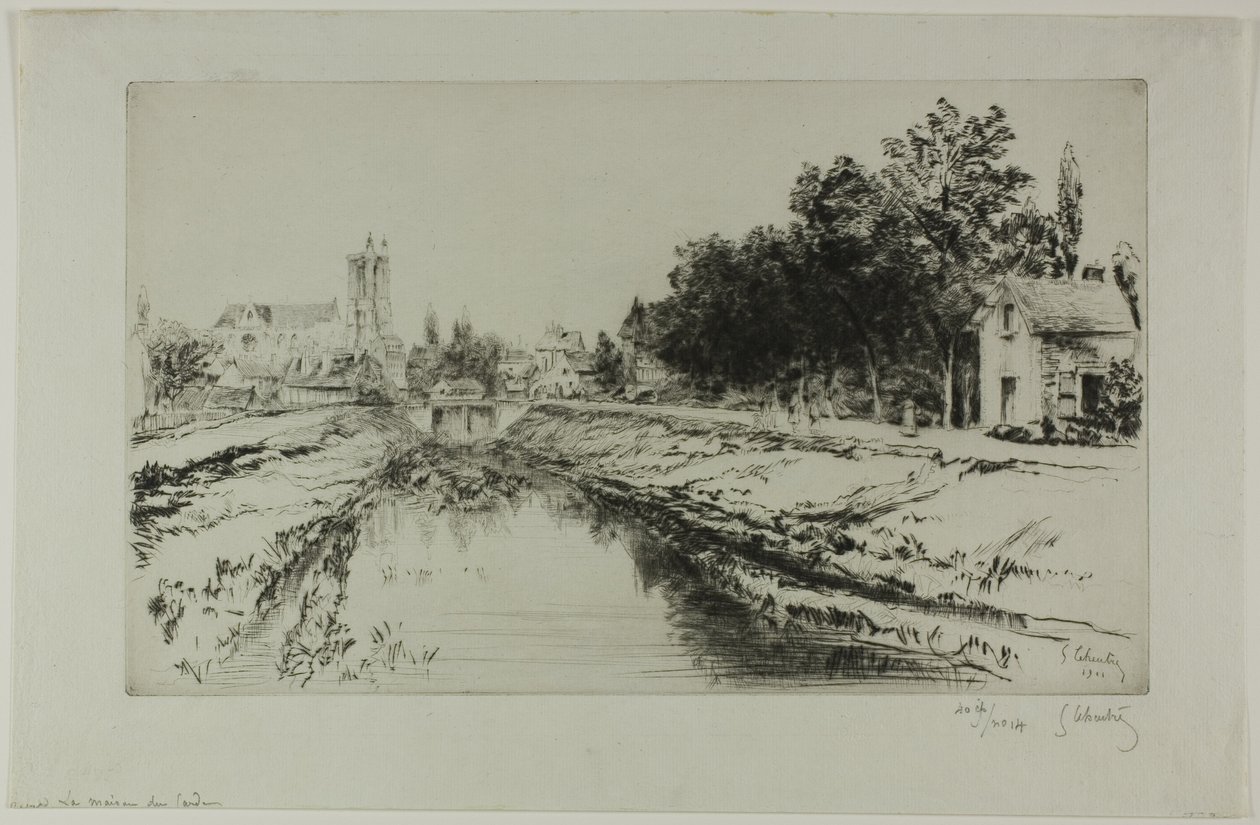 Het wachthuis door Gustave Leheutre