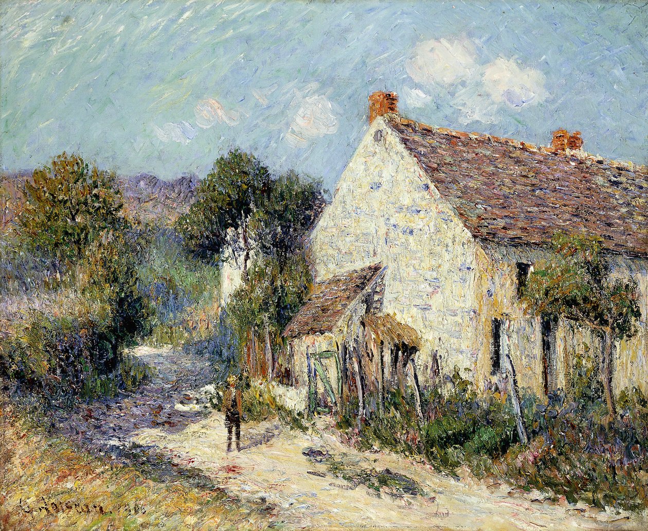 Landschap van Seine-et-Oise, 1906 door Gustave Loiseau