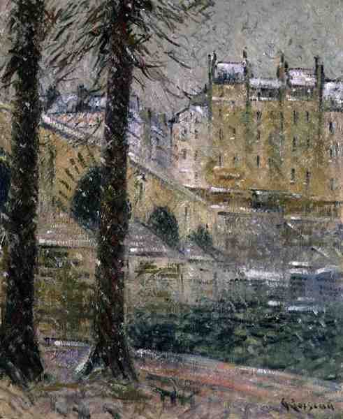 De Pont Marie, ca. 1926 door Gustave Loiseau