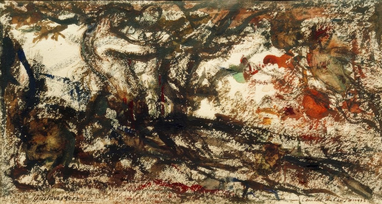 Gevecht van centauren door Gustave Moreau