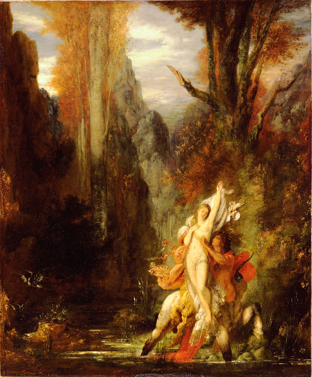 Dejanira (Herfst) door Gustave Moreau