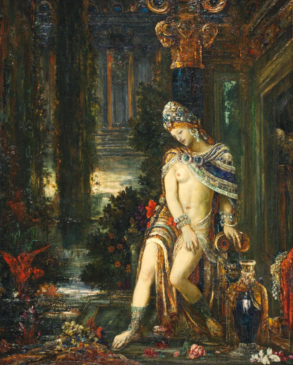 Frans: Suzanne et les vieillards door Gustave Moreau