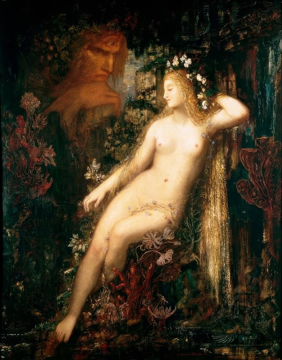 Galatea door Gustave Moreau