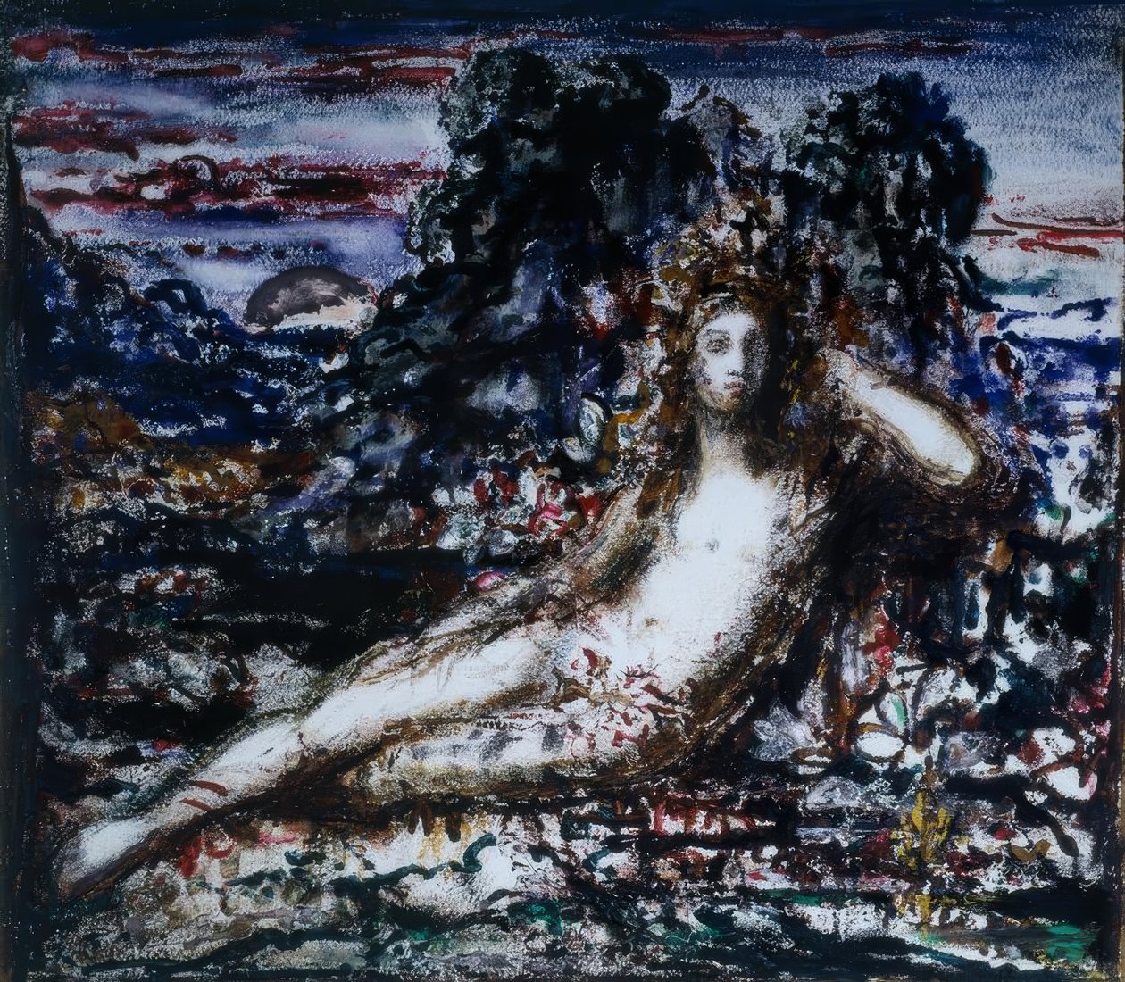 Narcissus door Gustave Moreau