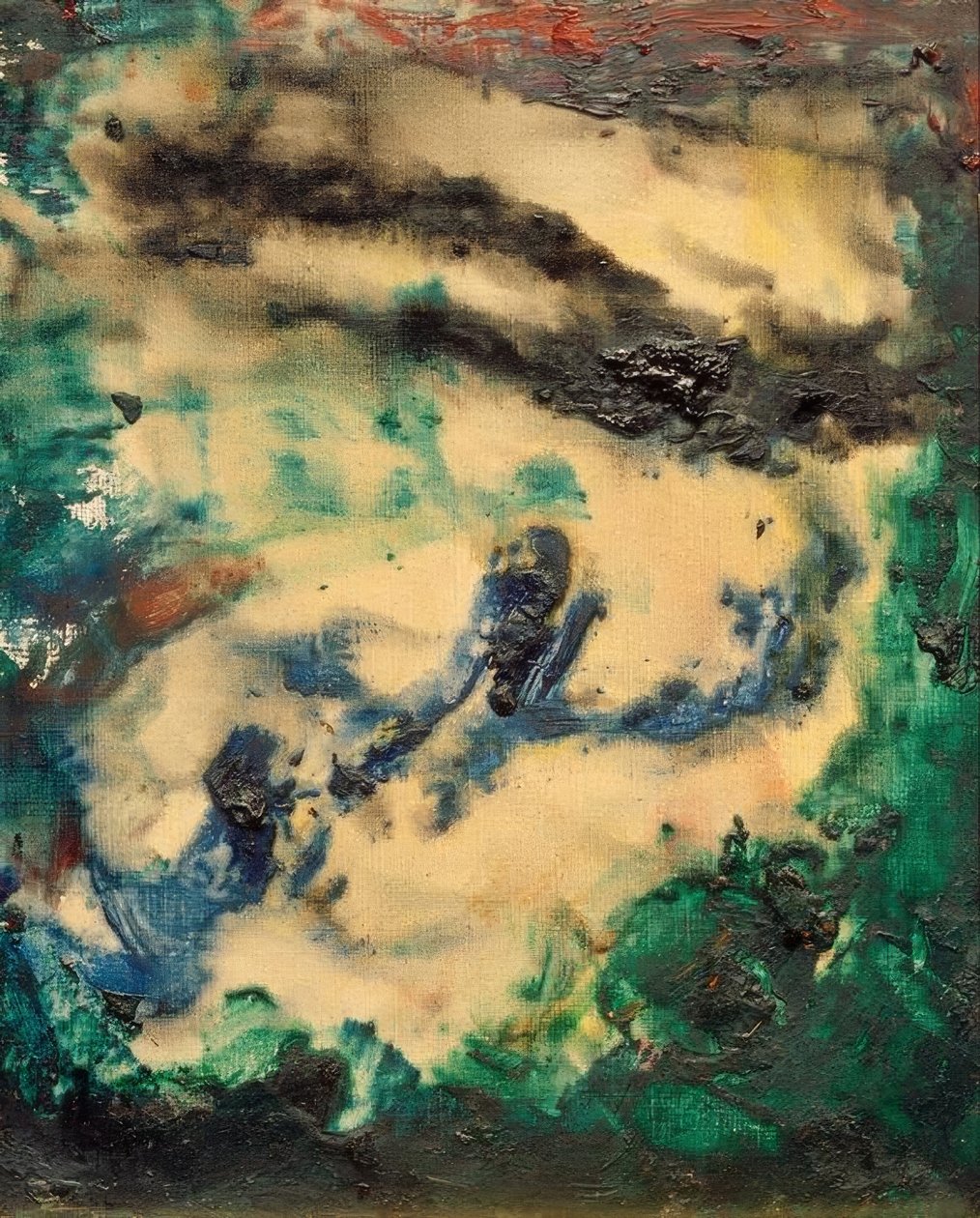 Zonder titel (kleurenschets) door Gustave Moreau