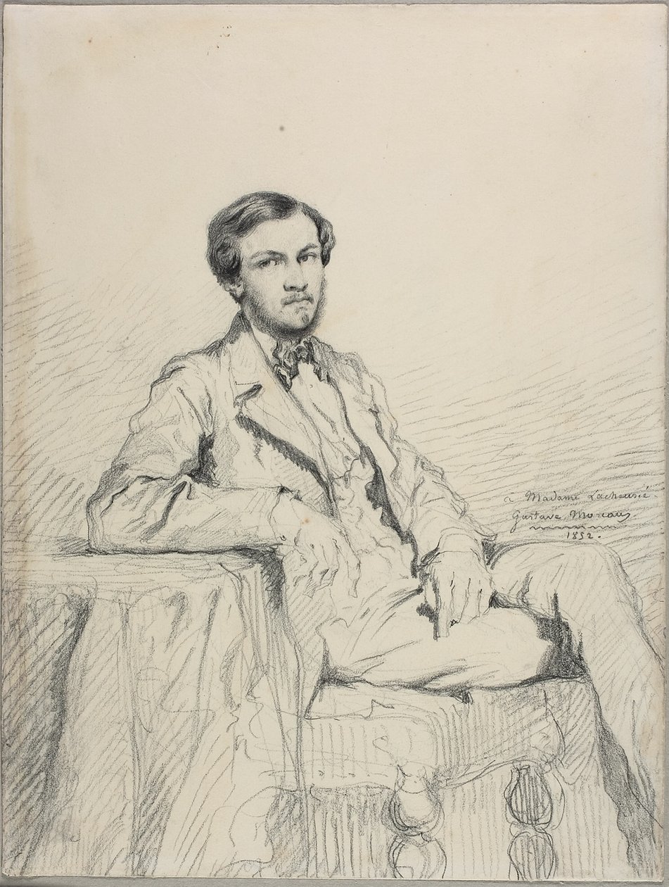 Portret van Eugène Lacheurié door Gustave Moreau