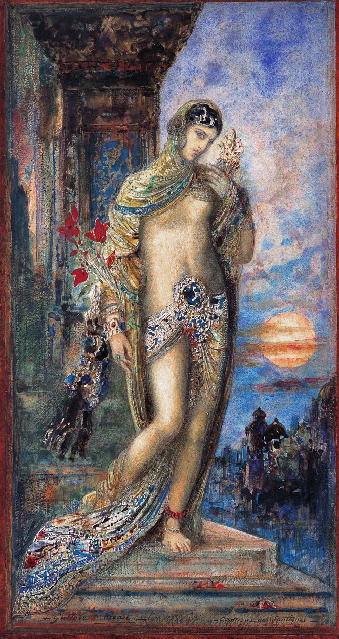 Hooglied （Cantique des Cantiques） door Gustave Moreau
