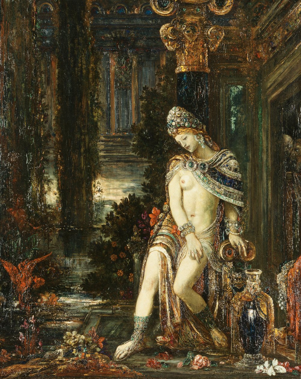 Susanna en de ouderlingen door Gustave Moreau