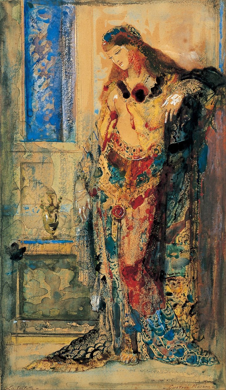 De toilet door Gustave Moreau