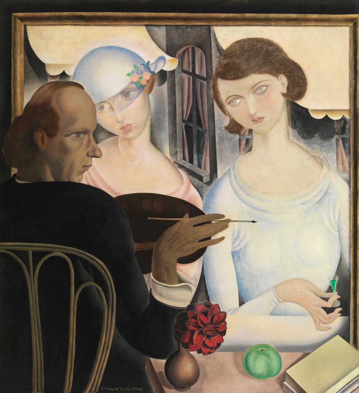 De Likeurdrinkers door Gustave Van de Woestyne