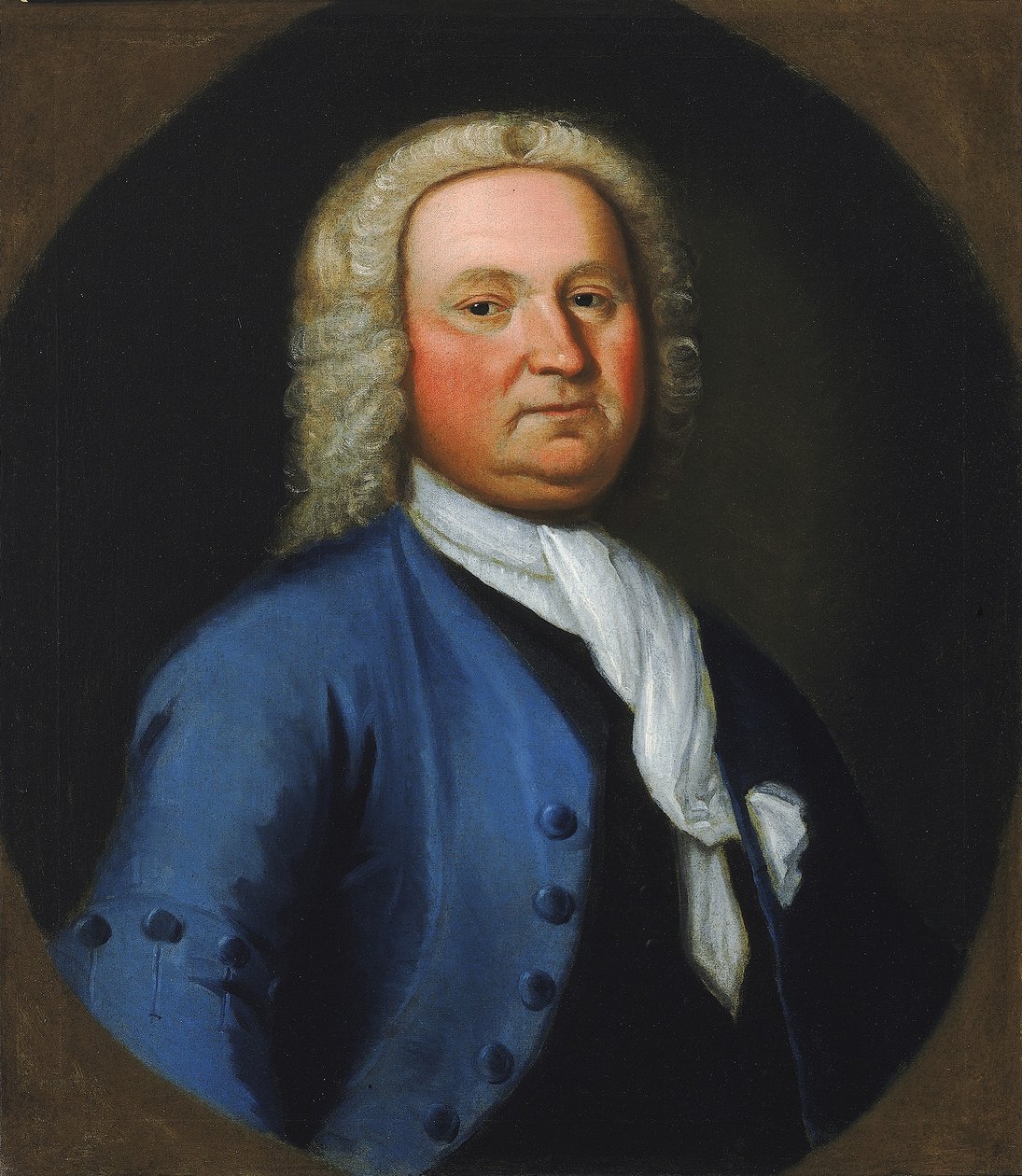 Dr. Gustavus Brown door Gustavus Hesselius