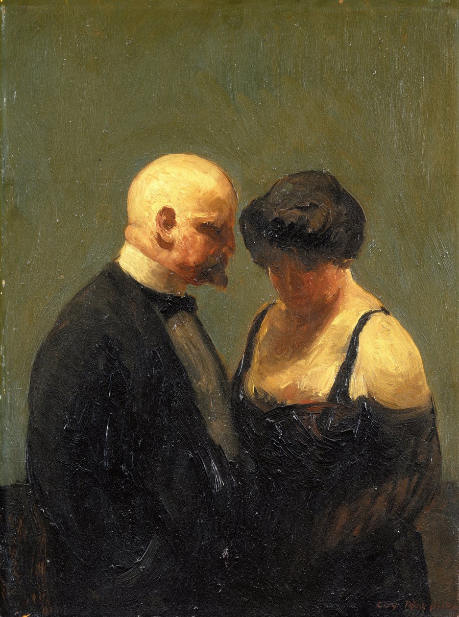 De vertrouwensman door Guy Pène du Bois