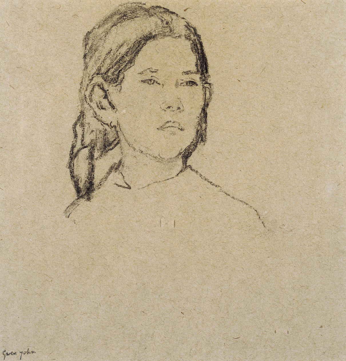 Meisjeshoofd door Gwen John
