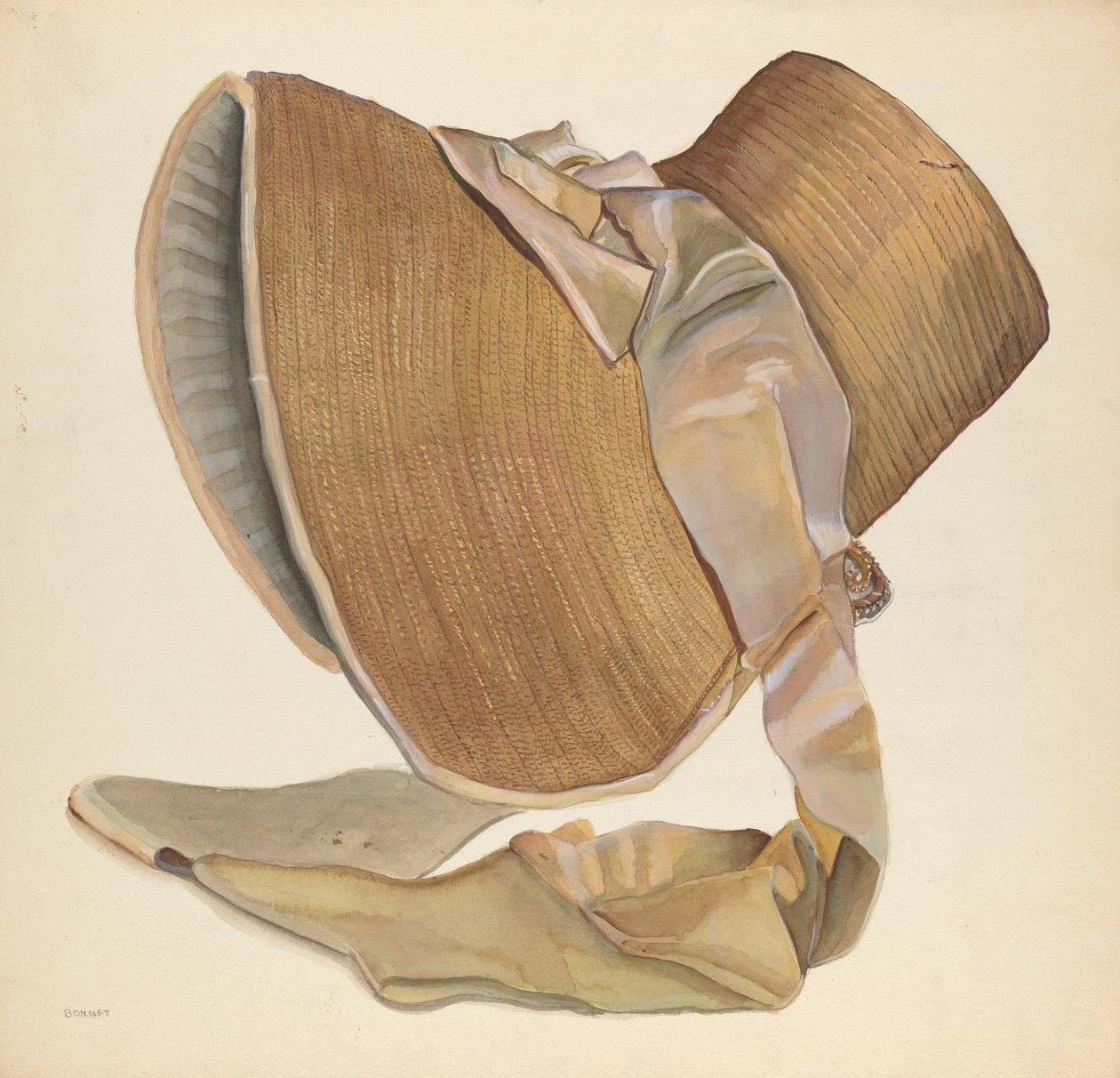 Bonnet, ca. 1936 door Gwyneth King
