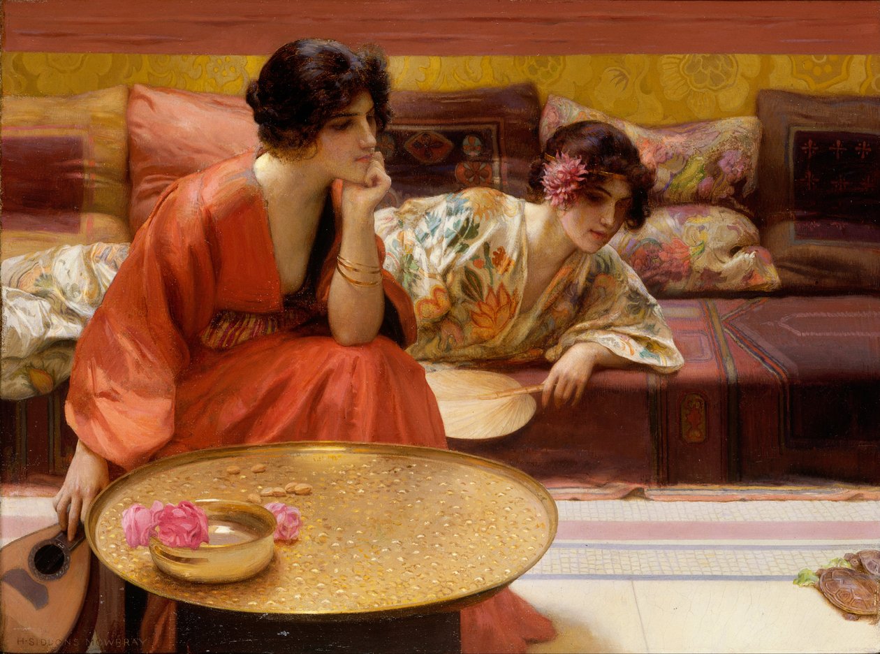Luie uren door H. Siddons Mowbray