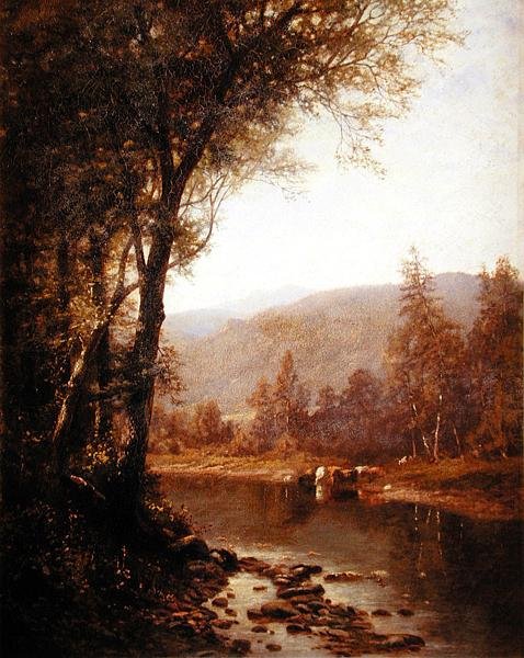 Zomerlandschap door H.J. Blauvelt