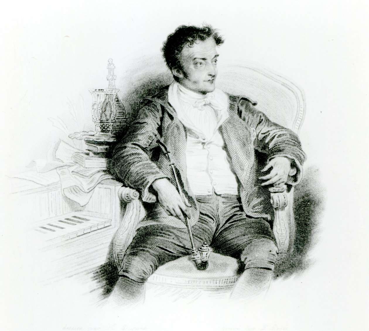 Ernst Theodor Amadeus Hoffmann (1776-1822) door H. Dupont