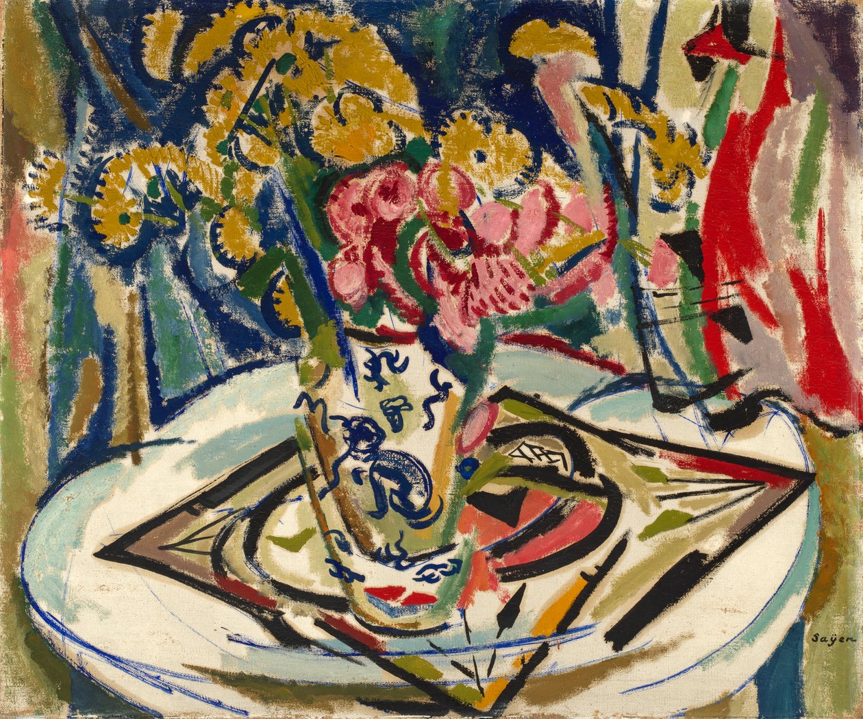 Bloemen door H. Lyman Sayen