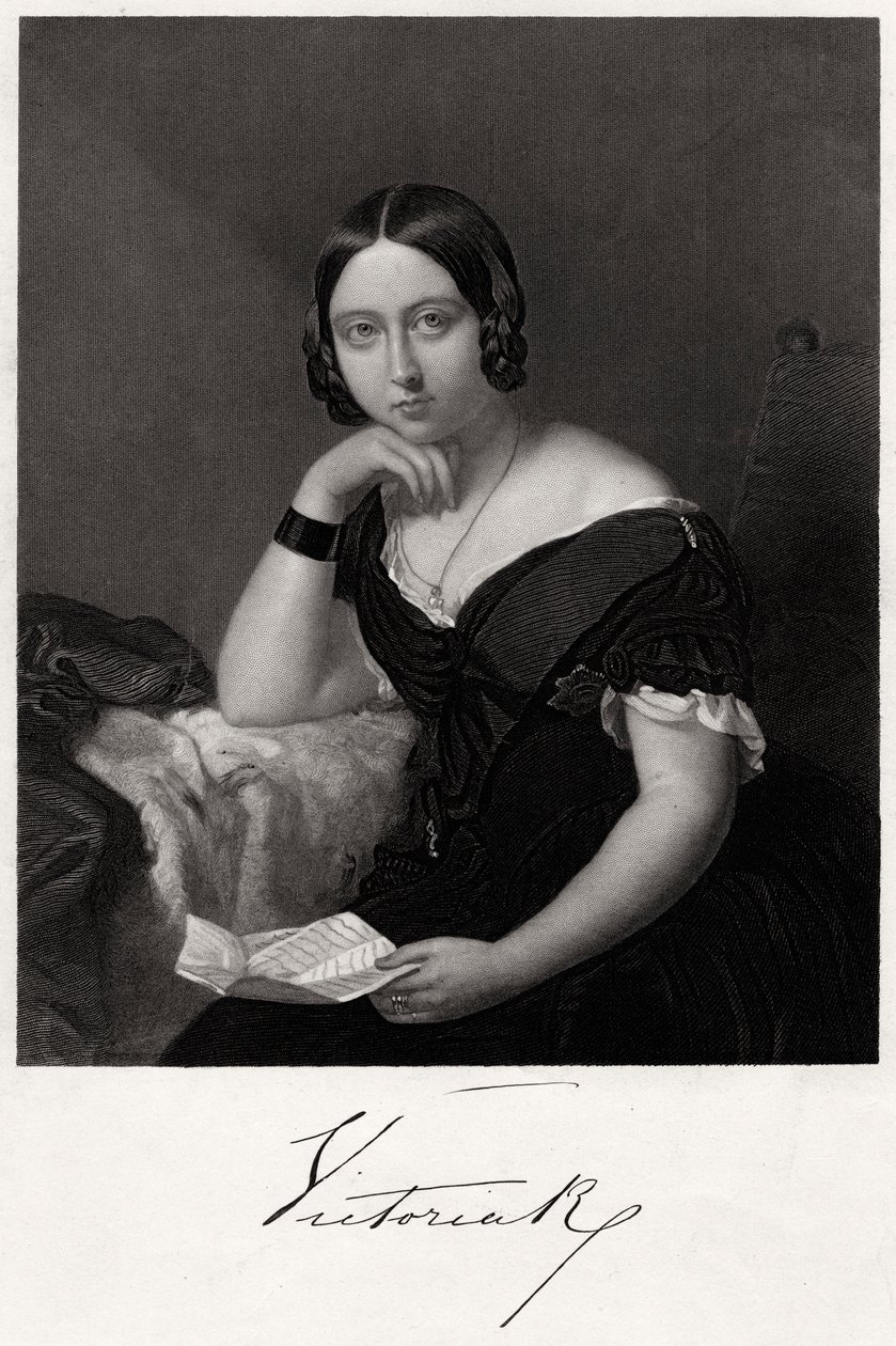 Koningin Victoria, 19e eeuw door H. Robinson