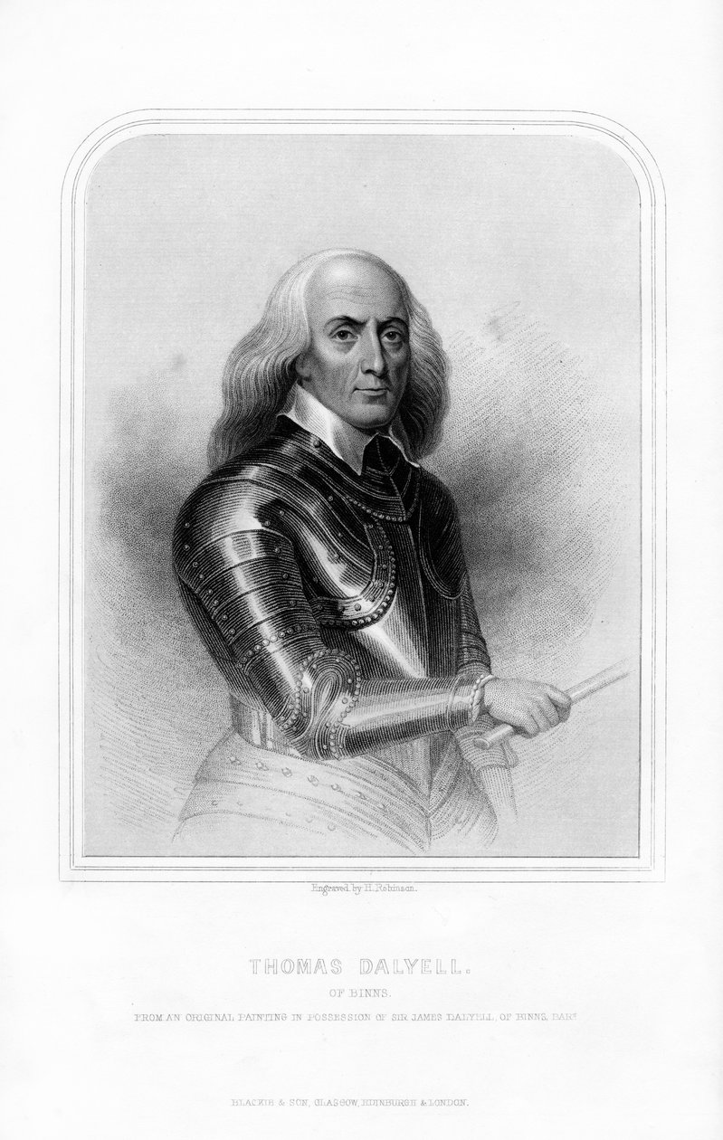 Thomas Dalziel, Schotse generaal, 1870 door H. Robinson