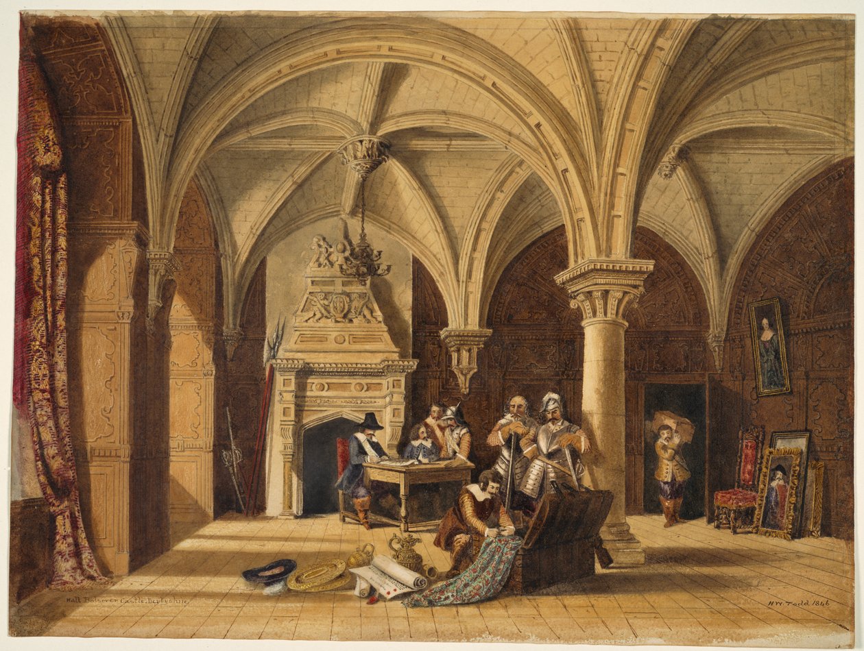Zuilenkamer door H. W. Todd