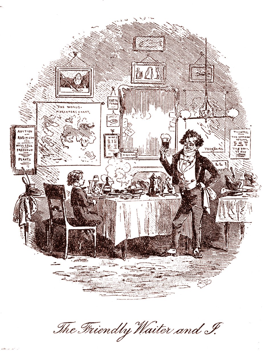 David Copperfield door Hablot Knight Browne
