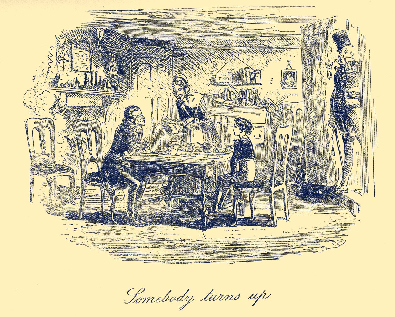 David Copperfield door Hablot Knight Browne