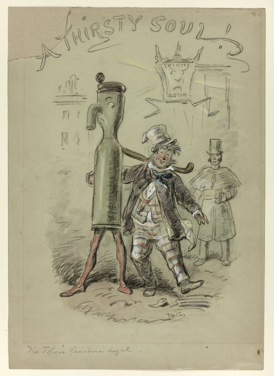 Een dorstige ziel door Hablot Knight Browne