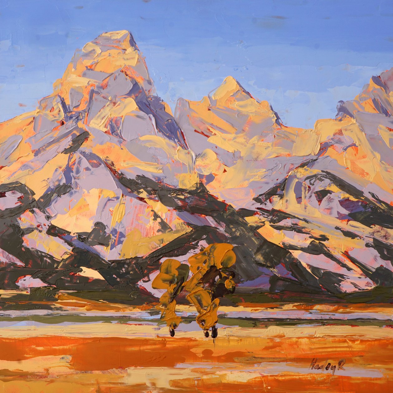 Teton Glow, ca. 2022 door Hadley Rampton