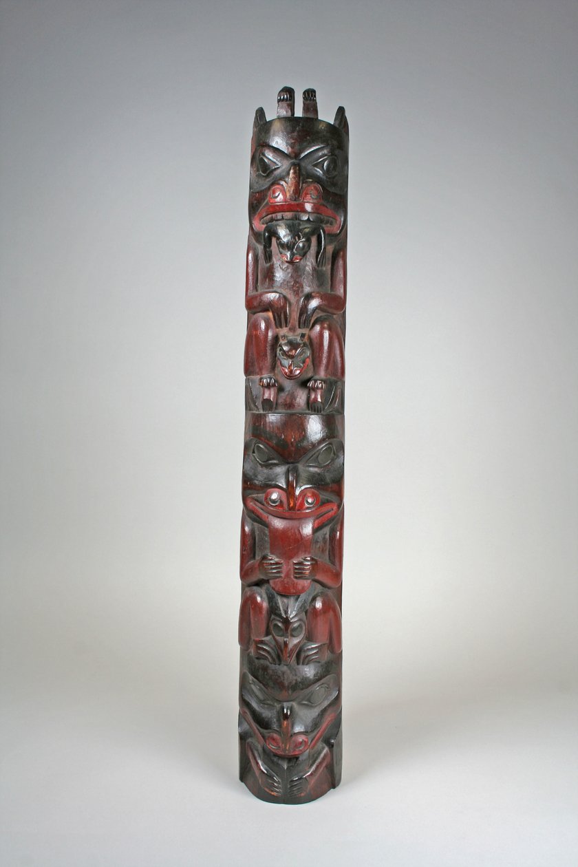Totempaal Model door Haida