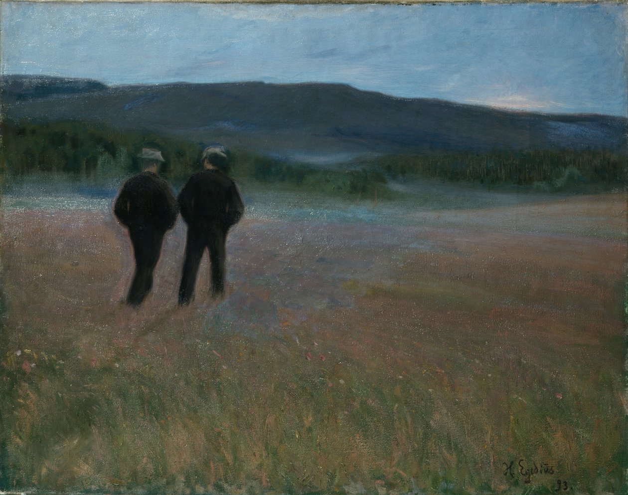 Zaterdagavond door Halfdan Egedius