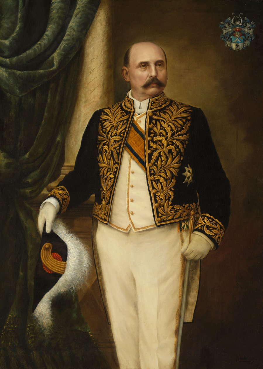 Johannes Benedictus van Heutsz (1851-1924). Gouverneur-generaal (1904-09) door Hannké