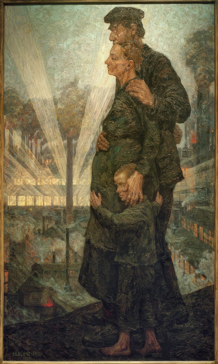 Toekomst door Hans Baluschek