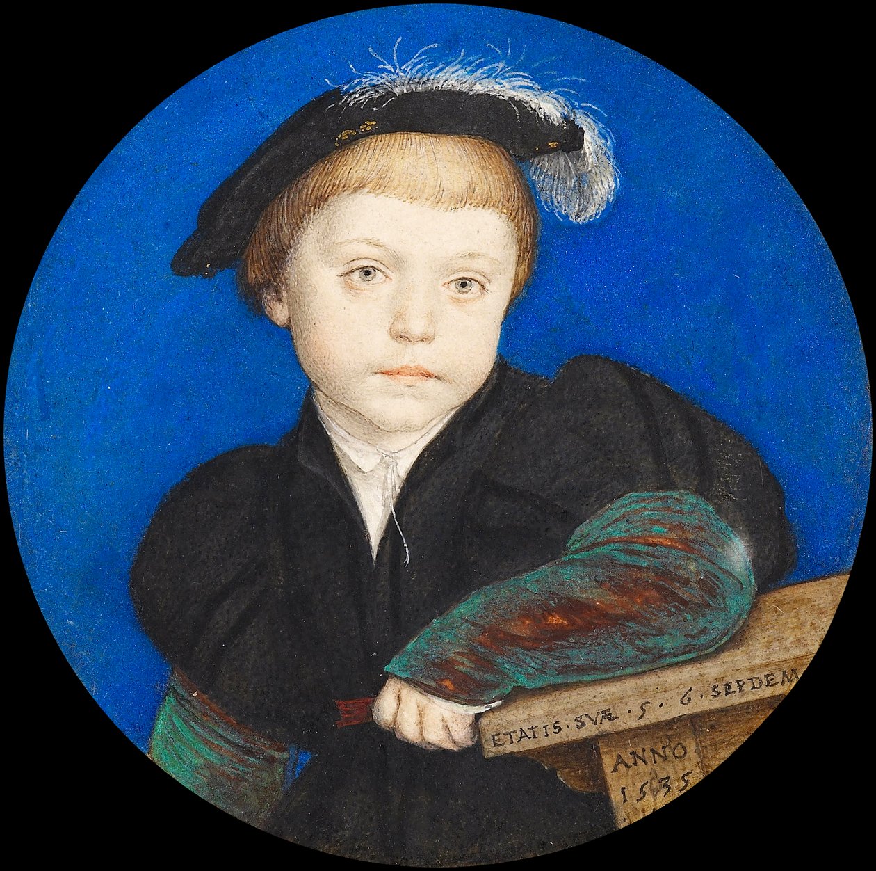 Henry Brandon, 2e hertog van Suffolk 1535-51 door Hans Holbein