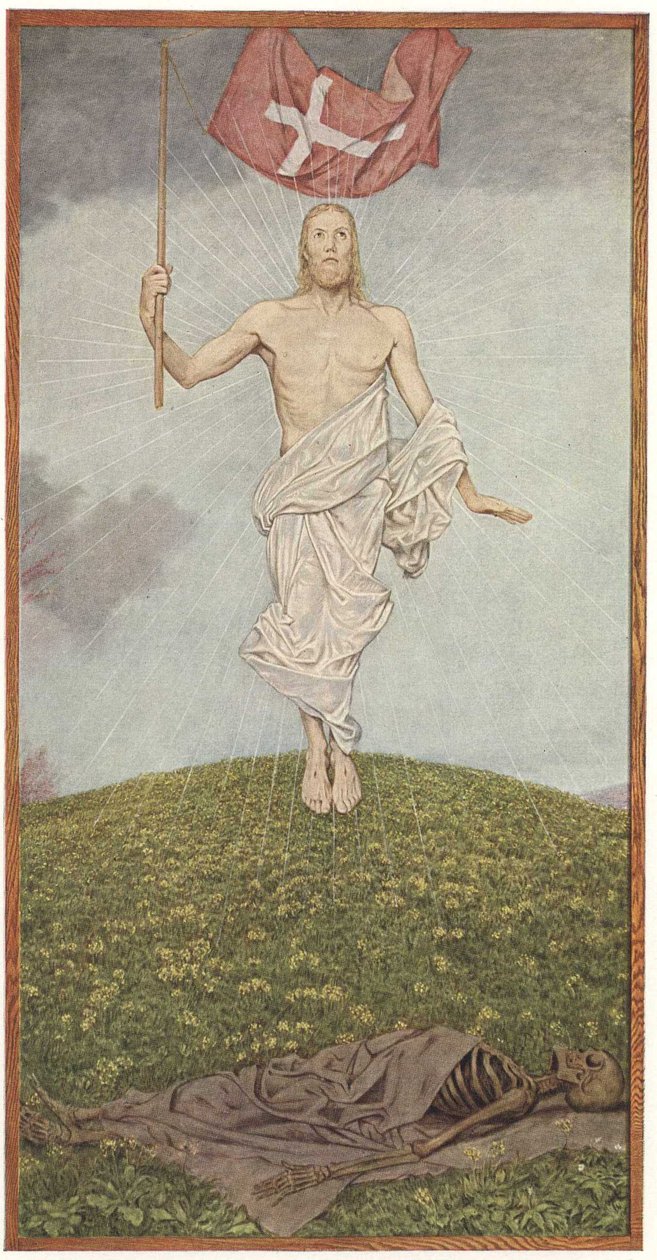 Auferstehung door Hans Thoma