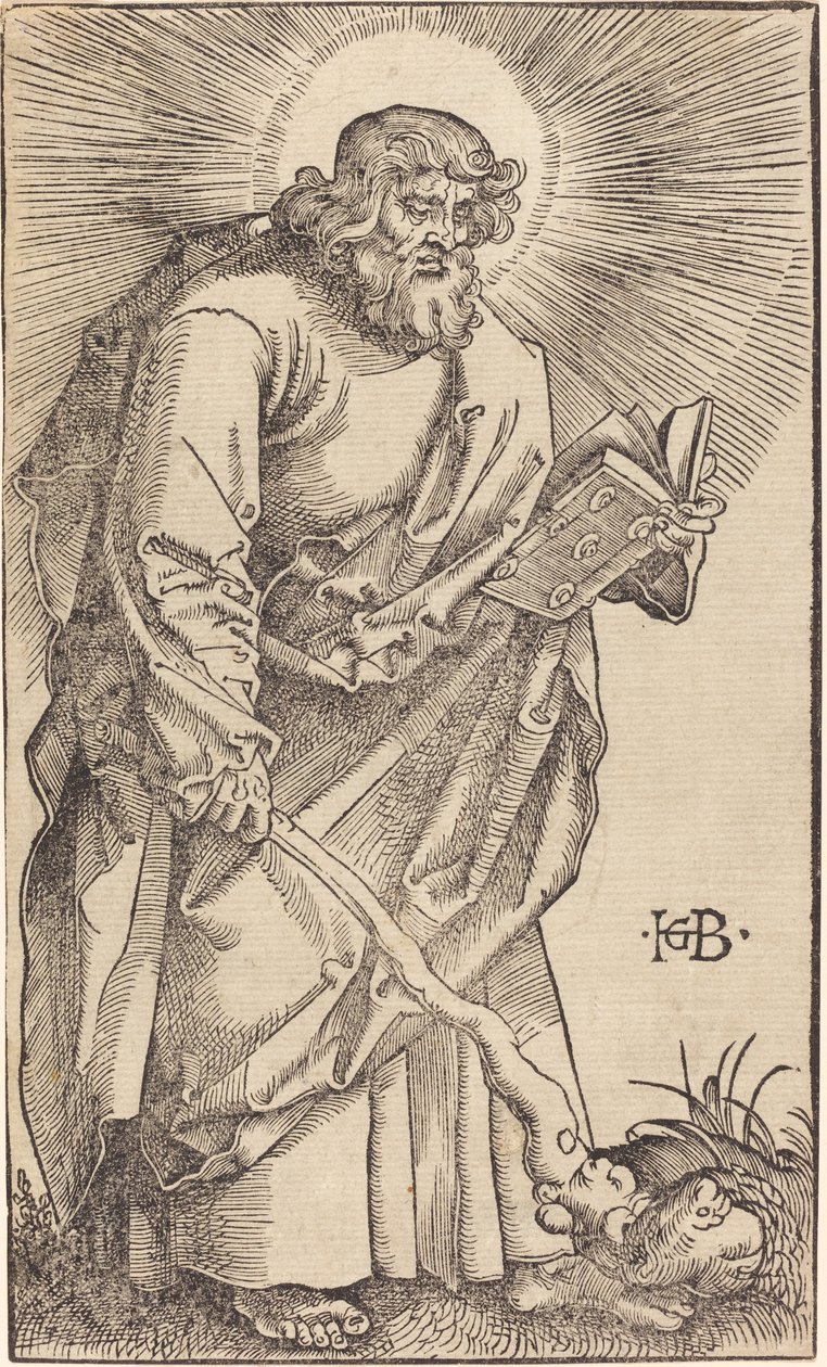 Apostel Judas Thaddeus door Hans Baldung Grien
