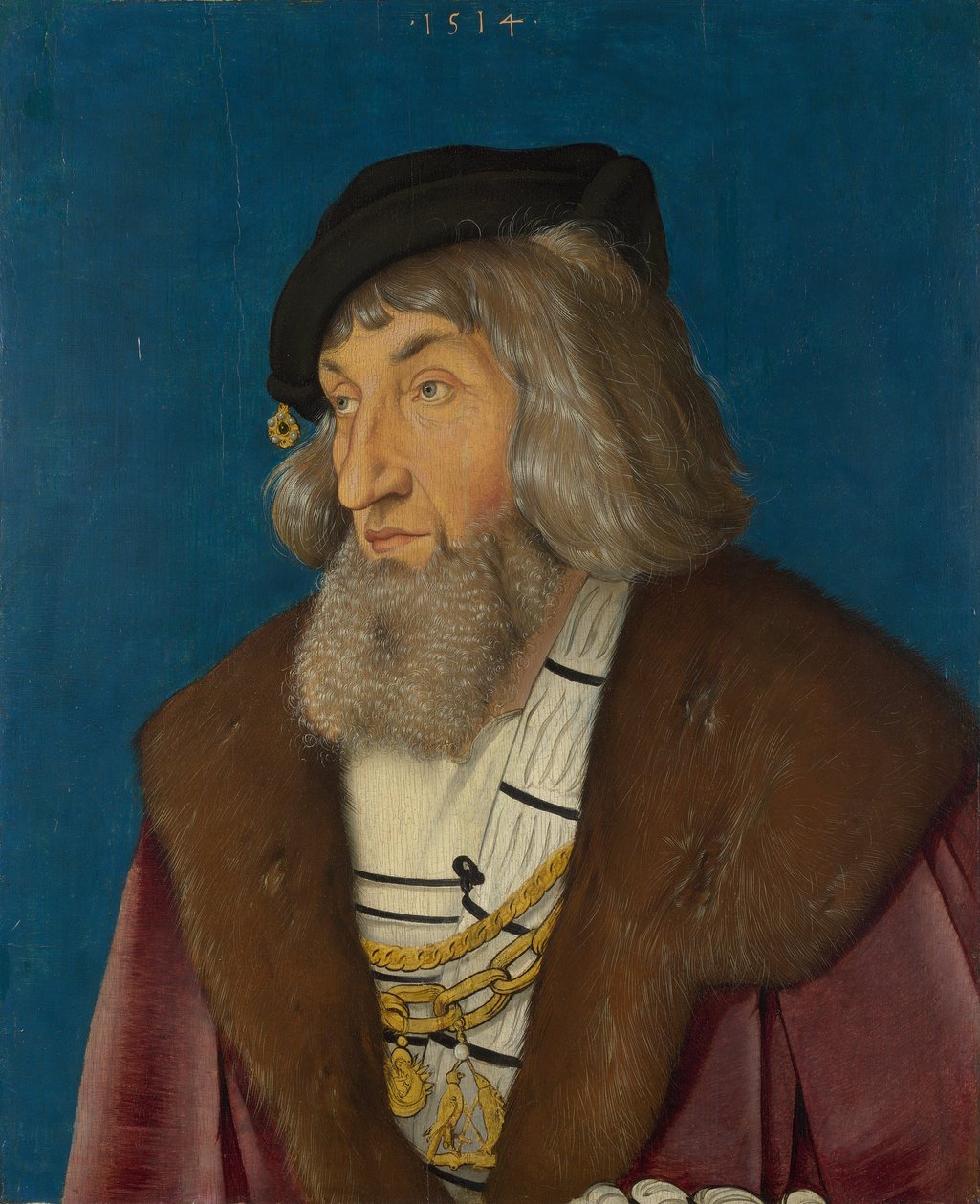 Portret van een man door Hans Baldung Grien