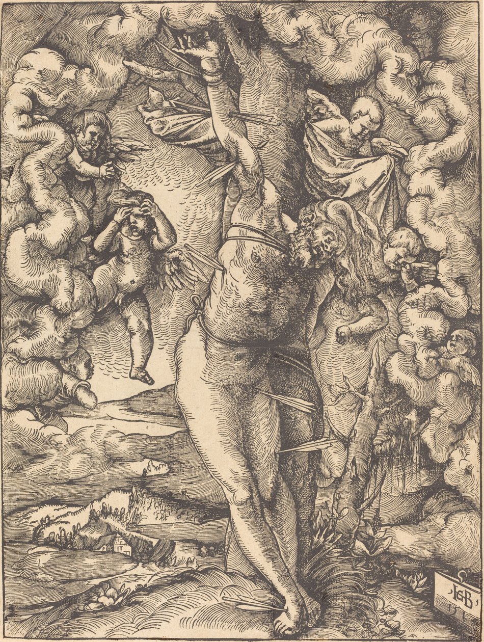 Sint Sebastiaan door Hans Baldung Grien