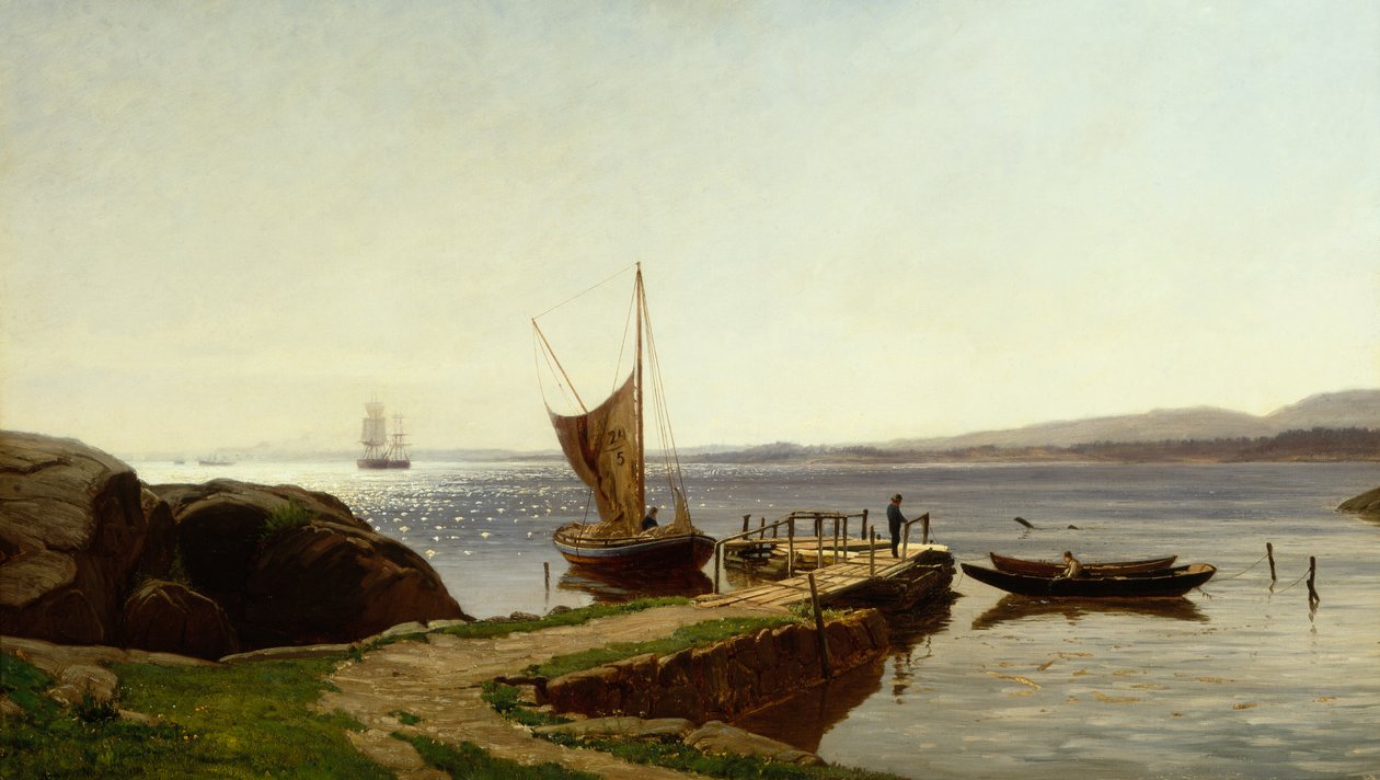 Hvaler kade door Hans Gude