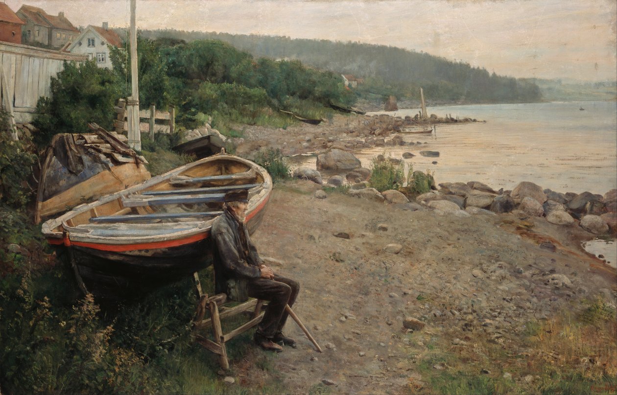 Van Åsgårdstrand door Hans Heyerdahl