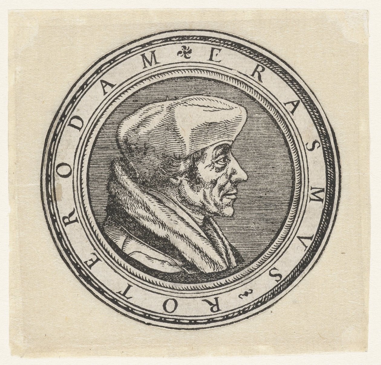 Portret van Erasmus door Hans Holbein (II)