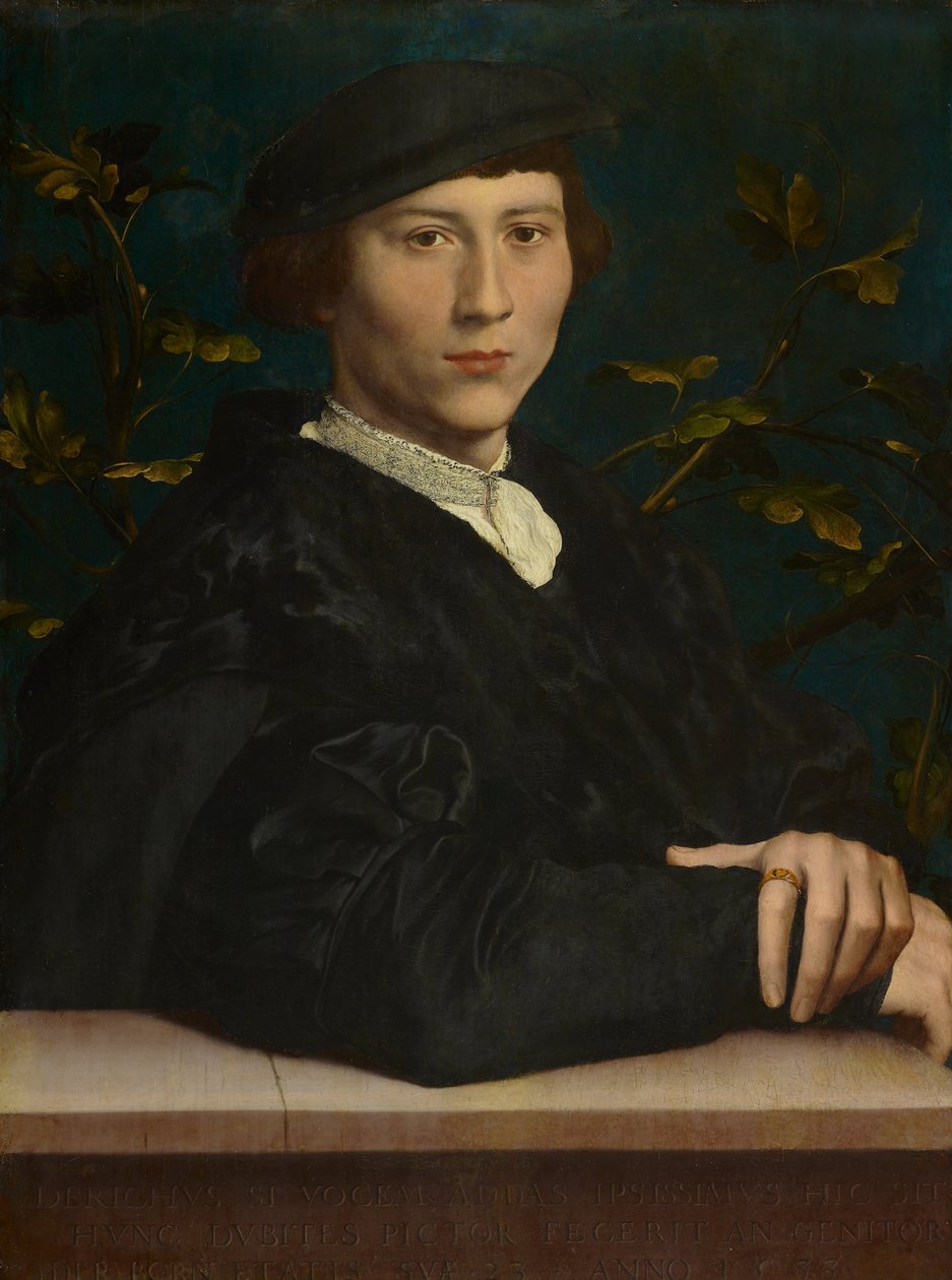 Derich Born (1510-gt;1549) door Hans Holbein the Younger