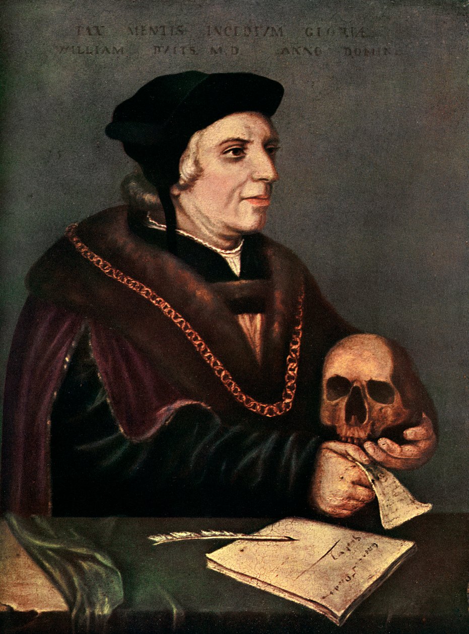 Sir William Butts door Hans Holbein der Jüngere
