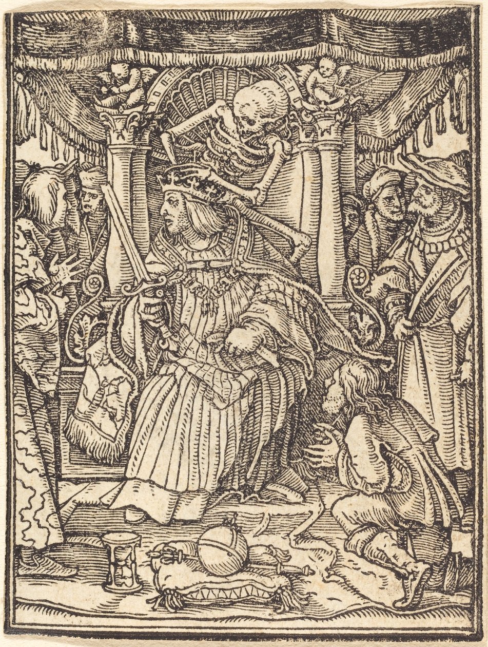 De keizer door Hans Holbein der Jüngere