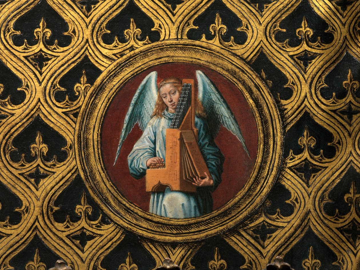 Detail van het Reliekschrijn van Sint-Ursula door Hans Memling