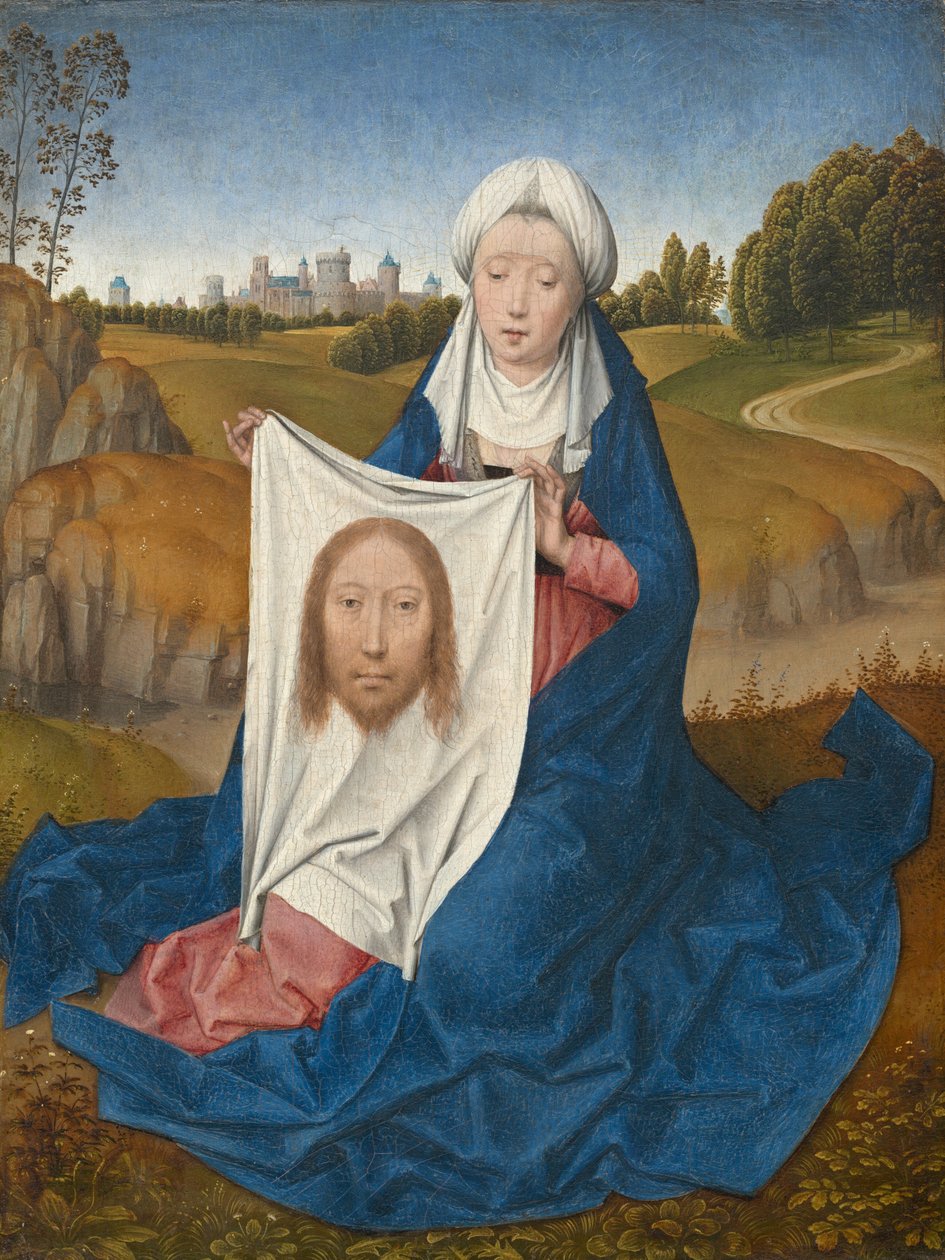 Sint Veronica [voorzijde] door Hans Memling