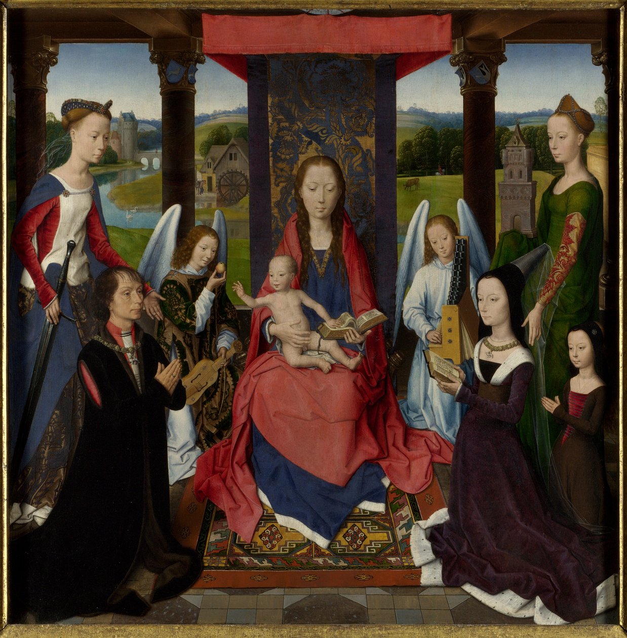De Donne-triptiek door Hans Memling